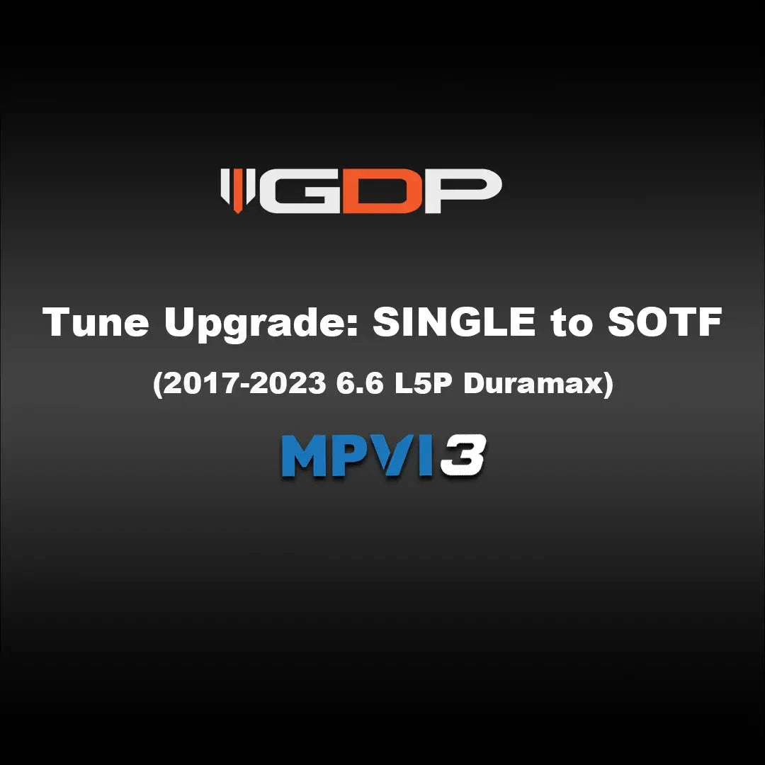 GDP MPVi4 UPGRADE from "Single tune" TO "Multi-tune or SOTF" (17-23 GM Duramax L5P 2500/3500) - Image 2