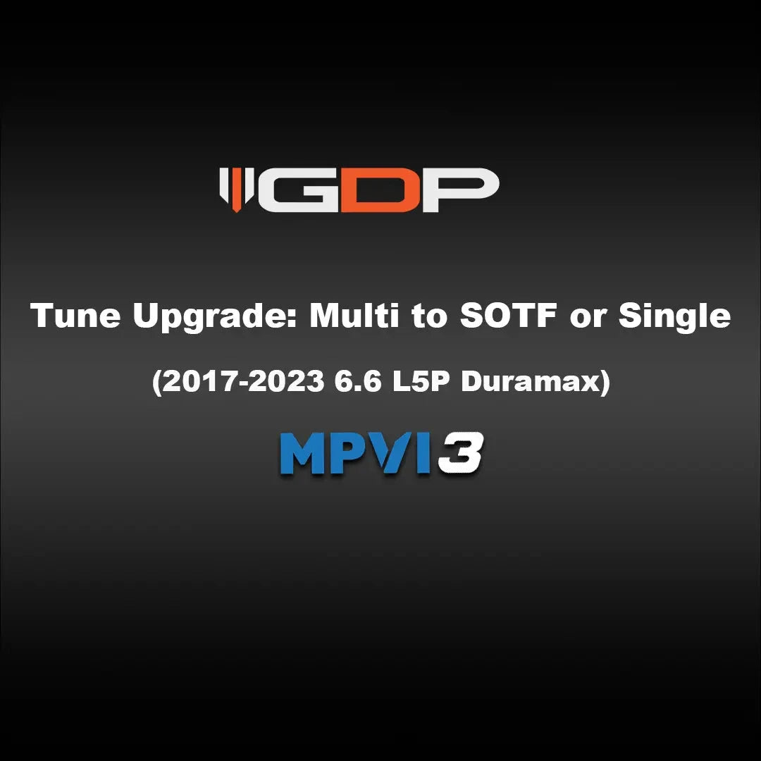 MPVi4 CHANGE from "Multi-tune" TO "SOTF" or from "SOTF" TO "Multi-tune" or from "Multi-tune/SOTF" TO "Single tune" (17-23 GM Duramax L5P 2500/3500) - Image 2